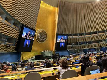 Varuh človekovih pravic Peter Svetina na zasedanju Konference držav pogodbenic Konvencije ZN o pravicah invalidov