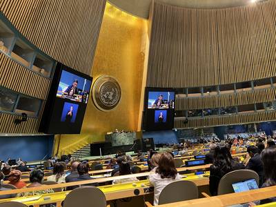 Varuh človekovih pravic Peter Svetina na zasedanju Konference držav pogodbenic Konvencije ZN o pravicah invalidov