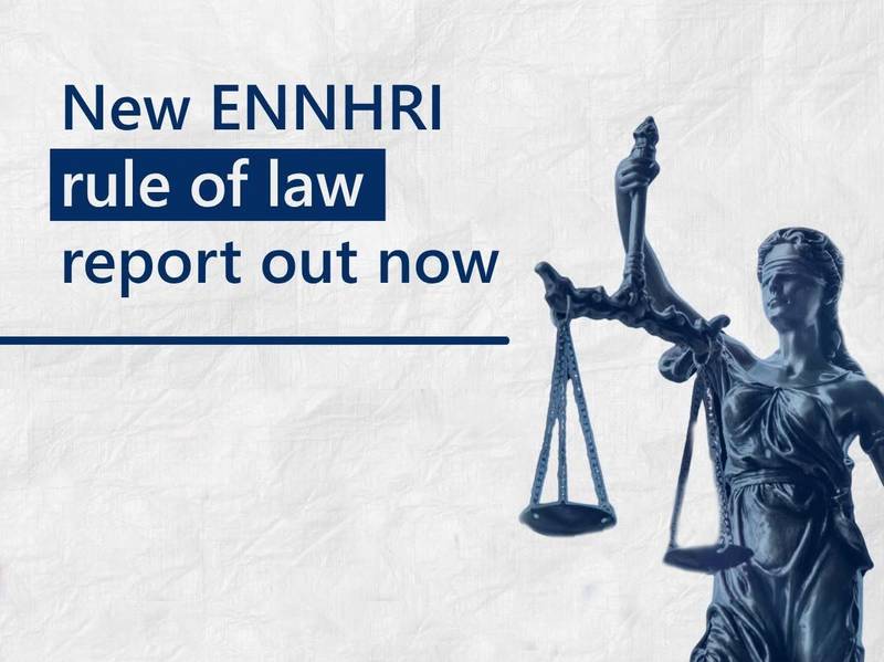 Naslovnica poročila o vladavini prava