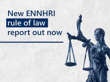 Naslovnica poročila o vladavini prava