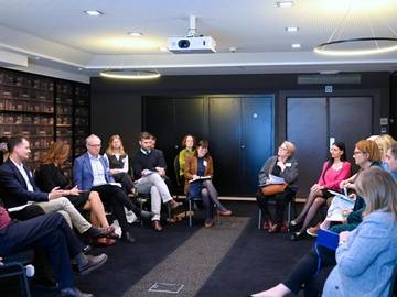 Namestnik Horvat med udeleženci Leadership foruma