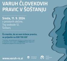 Plakat o poslovanju varuha v Šoštanju